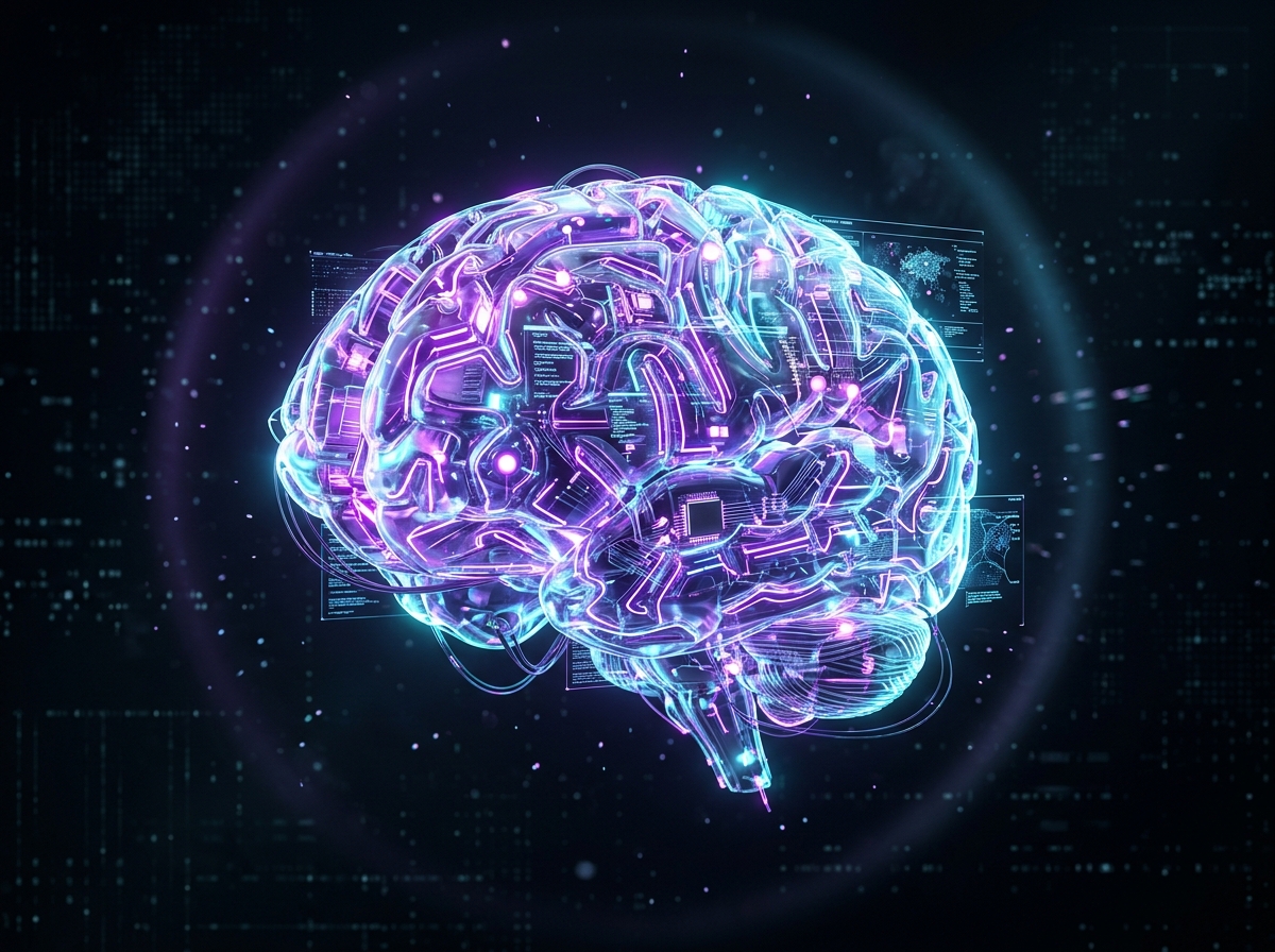 Data and AI Automation 3D Neural Core